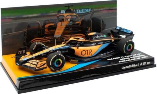 McLaren F1 Daniel Ricciardo #3 Bahrain GP 1:43 Model Car - Minichamps Model Cars McLaren 