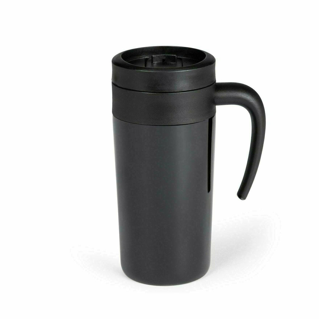 Alfa Romeo Racing F1 Thermal Coffee Mug- Black Drinkware Dark Slate Gray