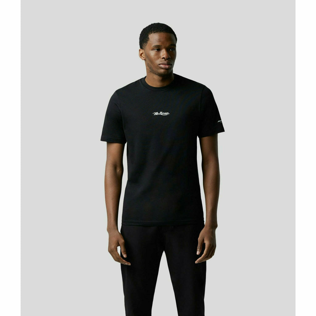 McLaren F1 Special Edition Monaco GP Men's Daniel Ricciardo's #3 Driver T-Shirt - Black/Blue/Orange T-shirts Black
