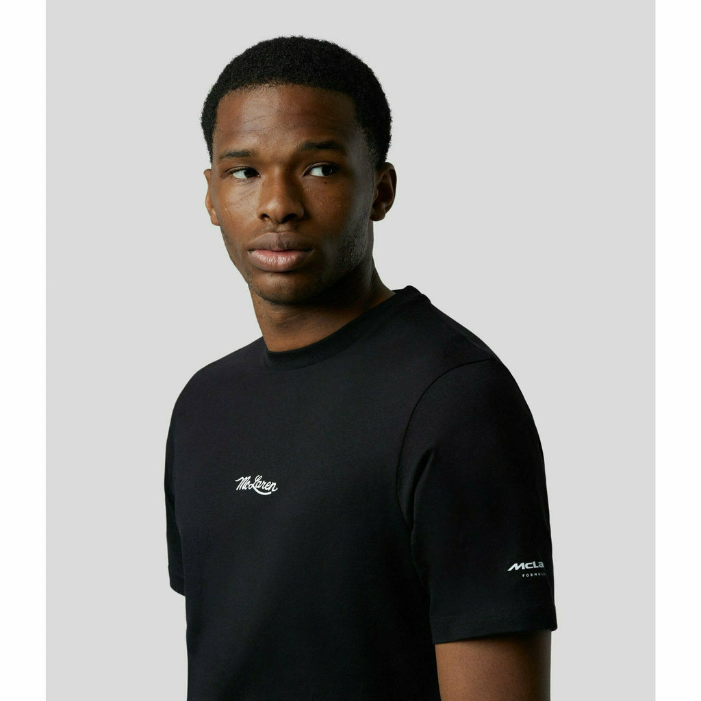 McLaren F1 Special Edition Monaco GP Men's Daniel Ricciardo's #3 Driver T-Shirt - Black/Blue/Orange T-shirts Light Gray