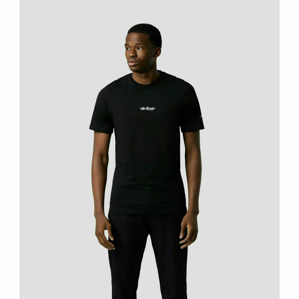 McLaren F1 Special Edition Monaco GP Men's Lando Norris #4 Driver T-Shirt - Black/Blue/Orange T-shirts Black