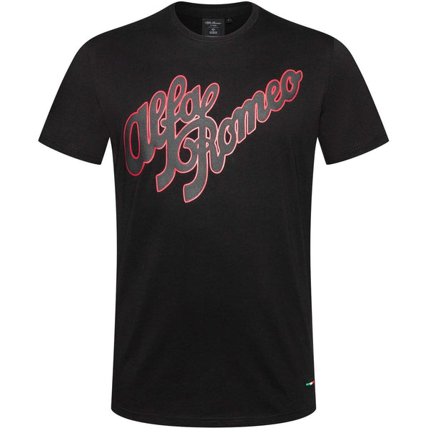 Alfa Romeo Racing T-Shirt Black Red Color Edition | T-shirts