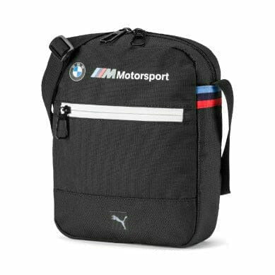 BMW Motorsport PUMA Lifestyle Portable Bag, White Bags Dark Slate Gray