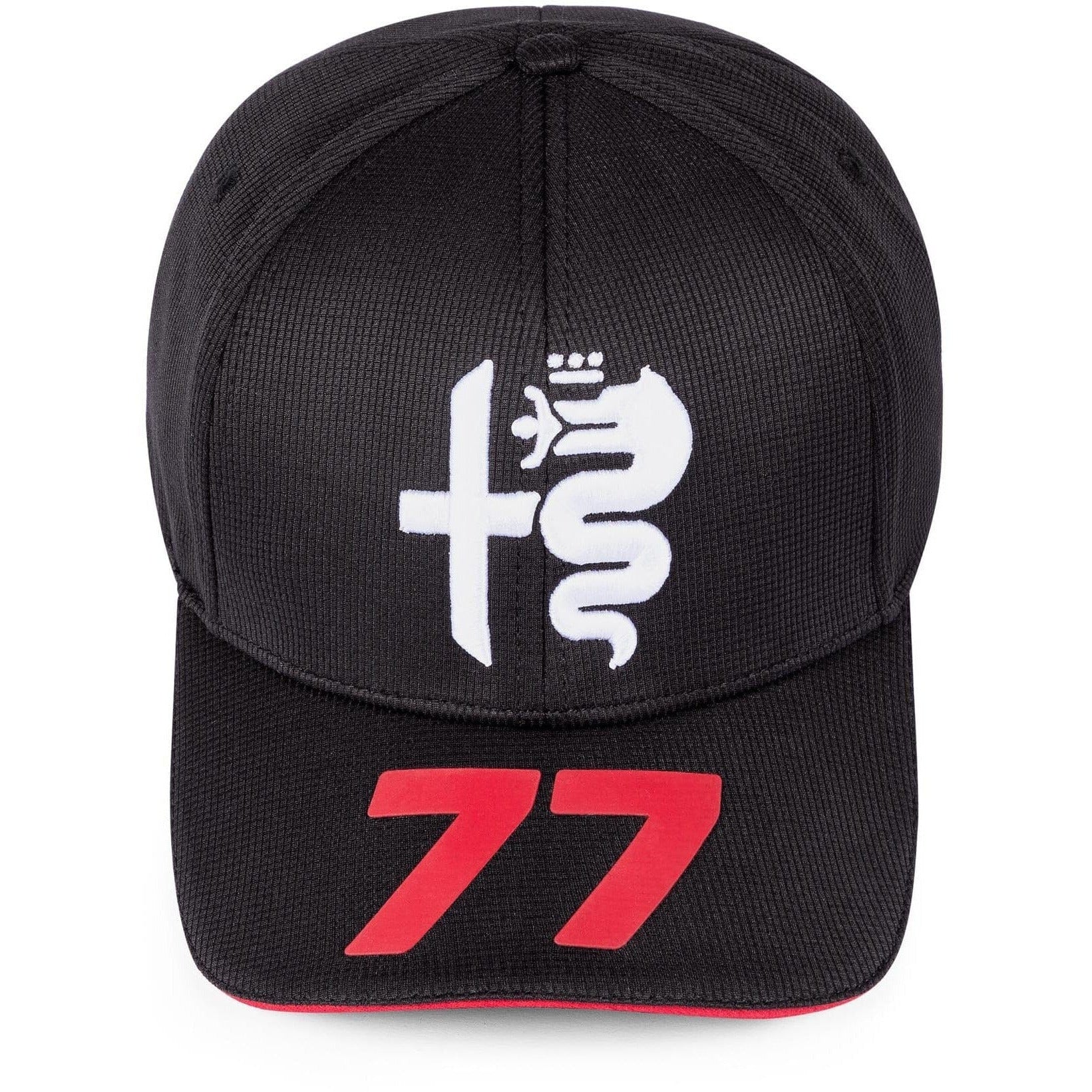 Alfa Romeo Racing F1 2023 Valtteri Bottas #77 Team Hat - Black Hats Dark Slate Gray