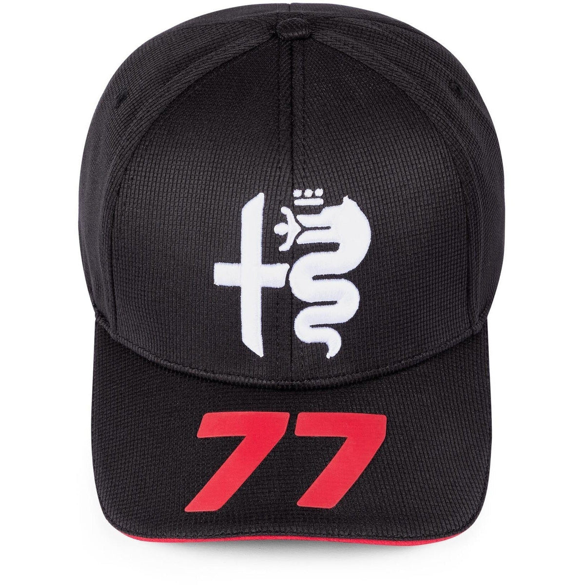 Alfa Romeo Racing F1 2023 Valtteri Bottas #77 Team Hat - Black Hats Dark Slate Gray