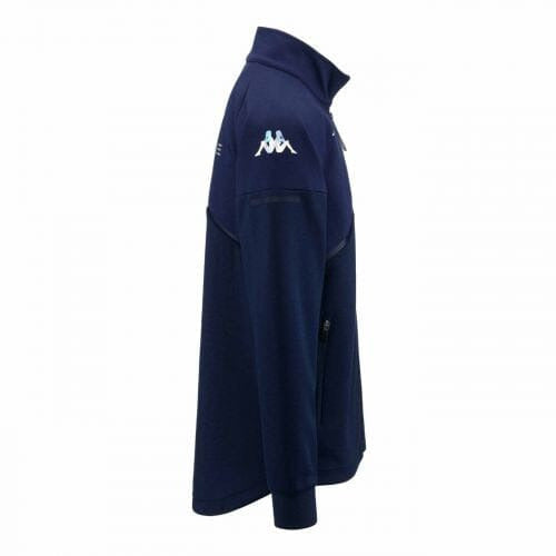 Alpine Racing F1 Men's Team Full Zip Fleece Pullover - Dark Grey/Blue Sweatshirt Alpine 