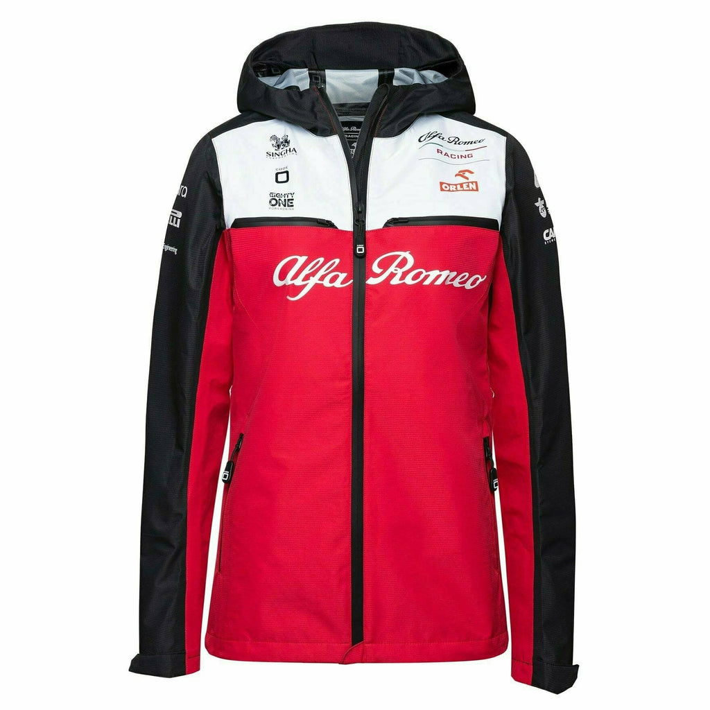 Alfa Romeo Racing F1 2021 Women's Team Jacket - Red Jackets Firebrick