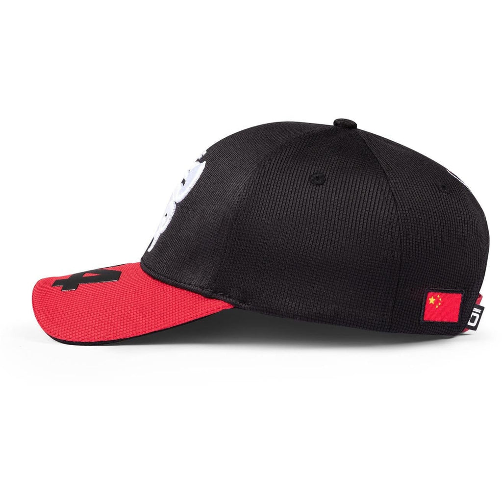 Alfa Romeo Racing F1 2023 Guanyu Zhou #24 Team Baseball Hat- Black Hats Dark Slate Gray