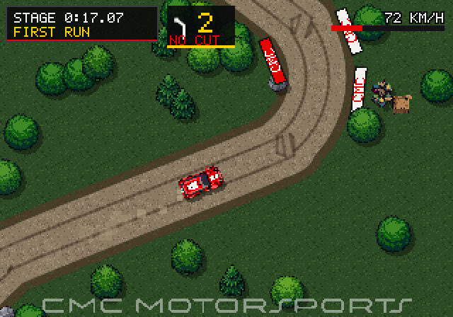 Pace Notes game screen